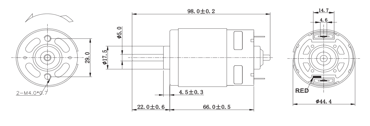 OT-RK-770(775)直流有刷电机_玩具车电机_电动工具马达_小型电锯马达-万至达电机