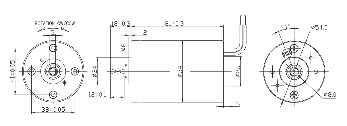 OT-RK-3428PH-2663-104有刷电机_按摩器电机_玩具马达_按摩器电机厂家-万至达电机