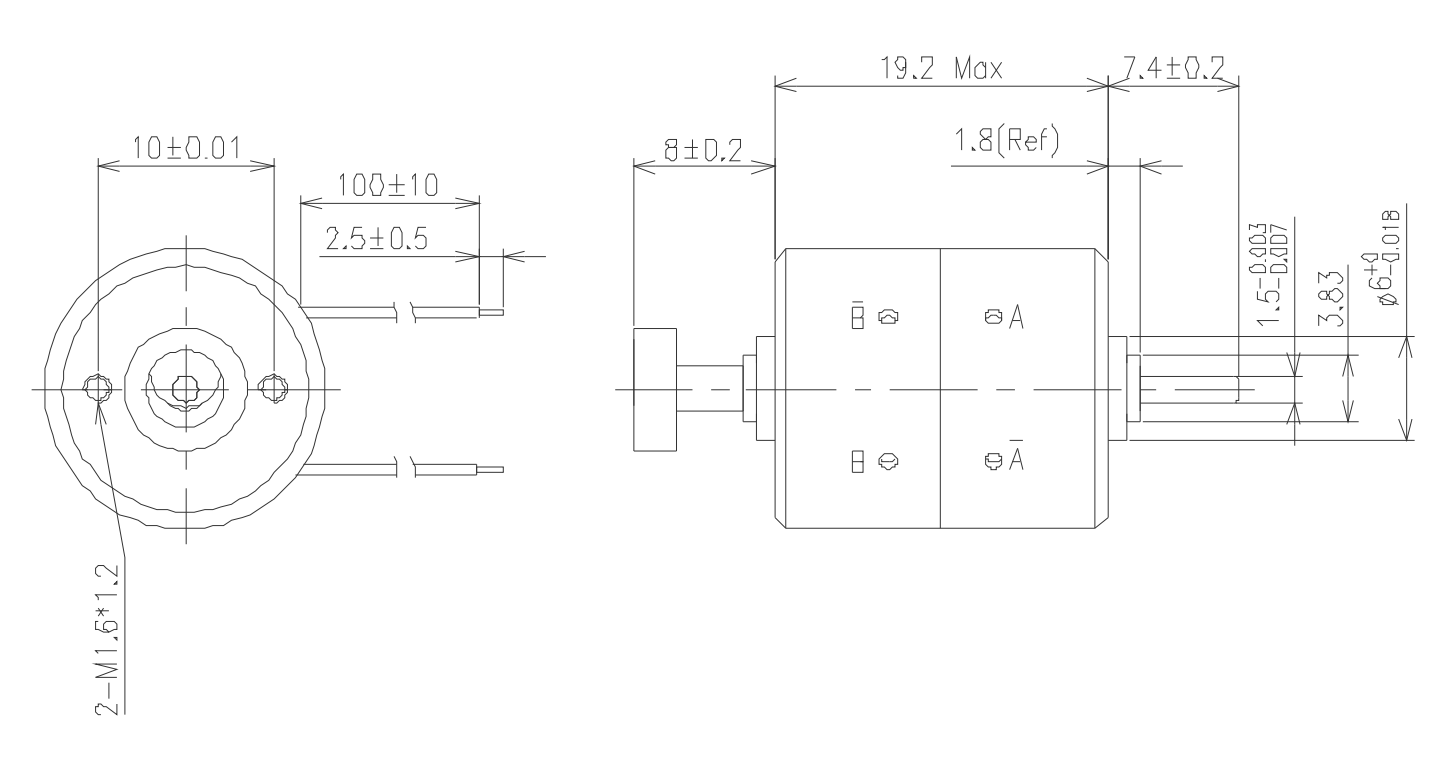 OT-PSM16P-495步进电机|贴片机电机|条码扫描仪电机|移液器电机|医疗仪器电机-万至达电机