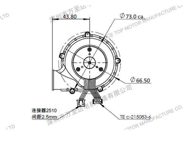 OT-BM24032-ECS36呼吸机专用电机_呼吸机风机_呼吸机马达-万至达电机